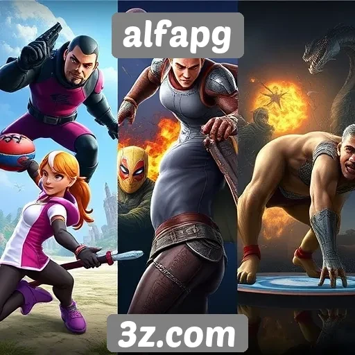 Novos jogos anunciados na plataforma alfapg